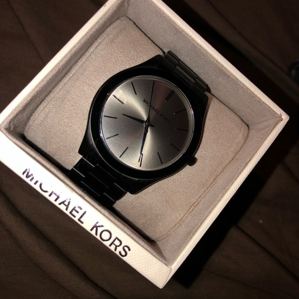 Men's Slim Runway Watch with Stainless Steel Strap